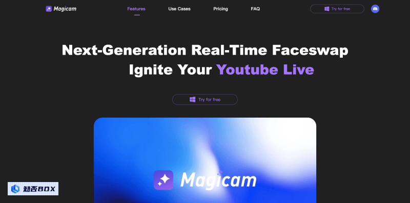 Magicam - 实时的AI换脸工具 | AI工具集_图1